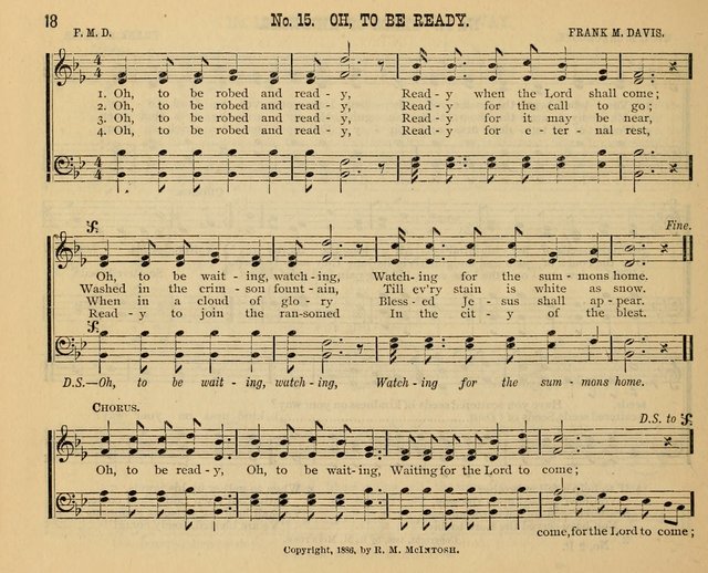 New Life No. 2: songs and tunes for Sunday schools, prayer meetings, and revival occasions page 18