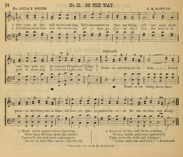 New Life No. 2: songs and tunes for Sunday schools, prayer meetings, and revival occasions page 24