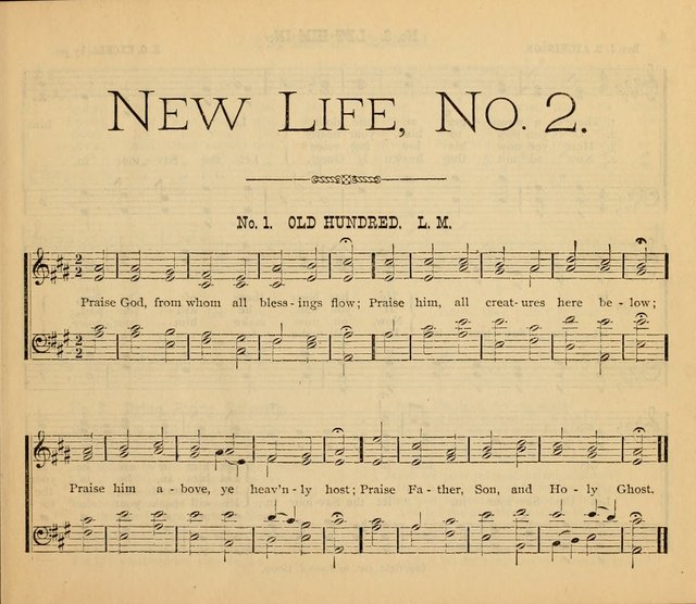 New Life No. 2: songs and tunes for Sunday schools, prayer meetings, and revival occasions page 3