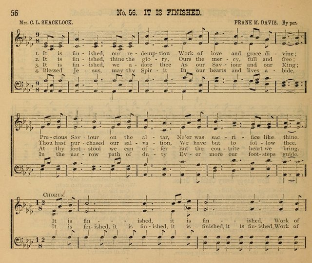 New Life No. 2: songs and tunes for Sunday schools, prayer meetings, and revival occasions page 56