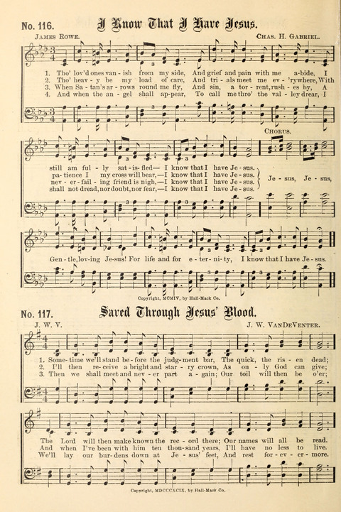 The New Life Hymnal page 100