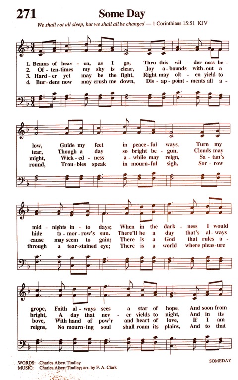 The New National Baptist Hymnal (21st Century Edition) page 312