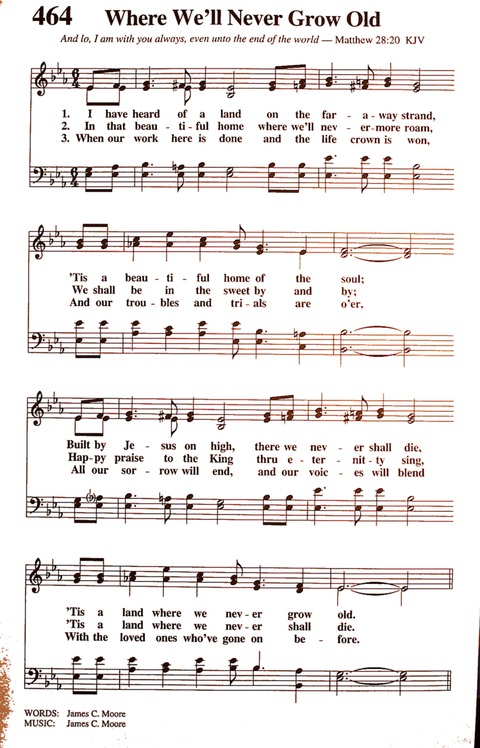 The New National Baptist Hymnal (21st Century Edition) page 574
