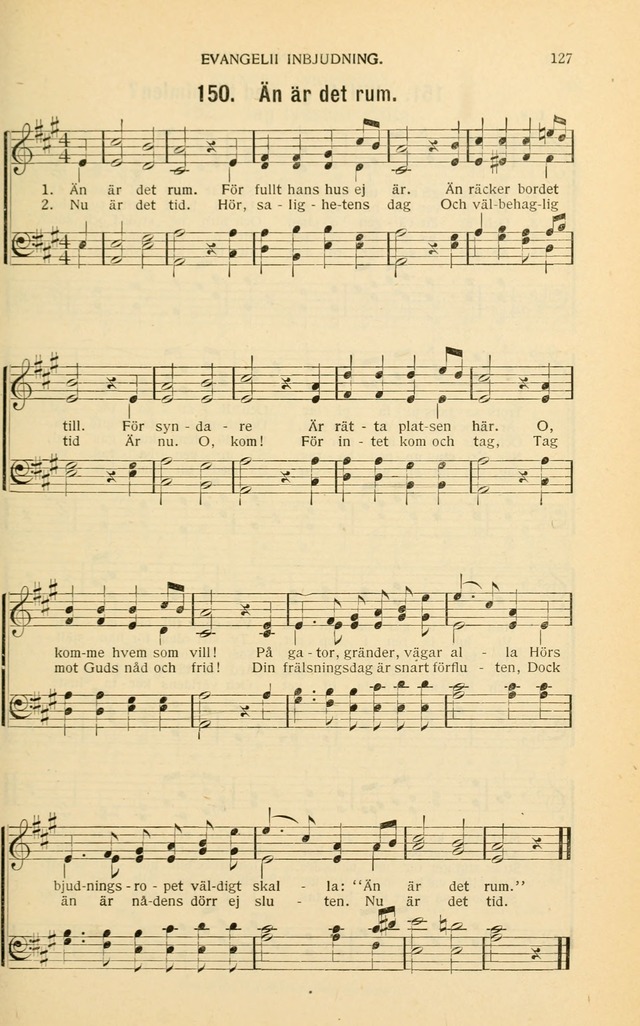 Nya Psalmisten: sånger för allmän och enskild uppbyggelse page 127