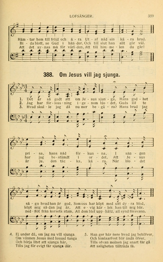 Nya Psalmisten: sånger för allmän och enskild uppbyggelse page 359