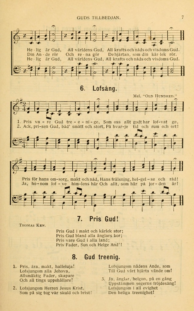 Nya Psalmisten: sånger för allmän och enskild uppbyggelse page 7