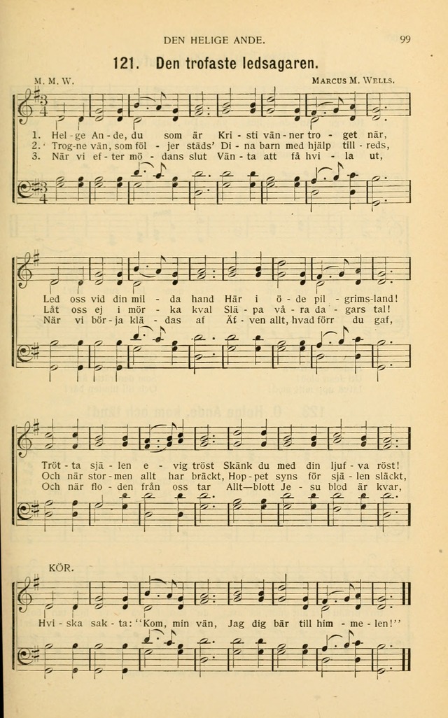 Nya Psalmisten: sånger för allmän och enskild uppbyggelse page 99