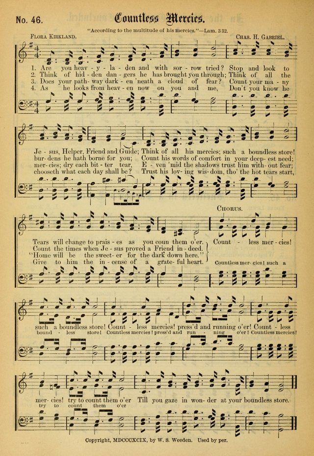 New Songs of the Gospel (Nos. 1, 2, and 3 combined) page 46