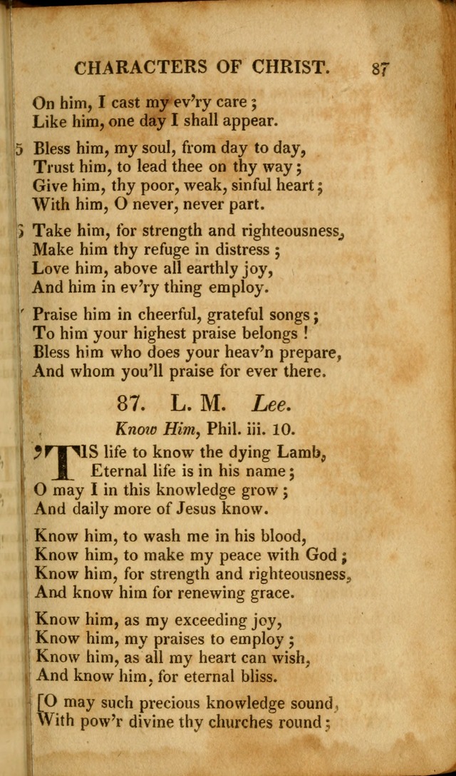 A New Selection of Nearly Eight Hundred Evangelical Hymns, from More than  200 Authors in England, Scotland, Ireland, & America, including a great number of originals, alphabetically arranged page 124