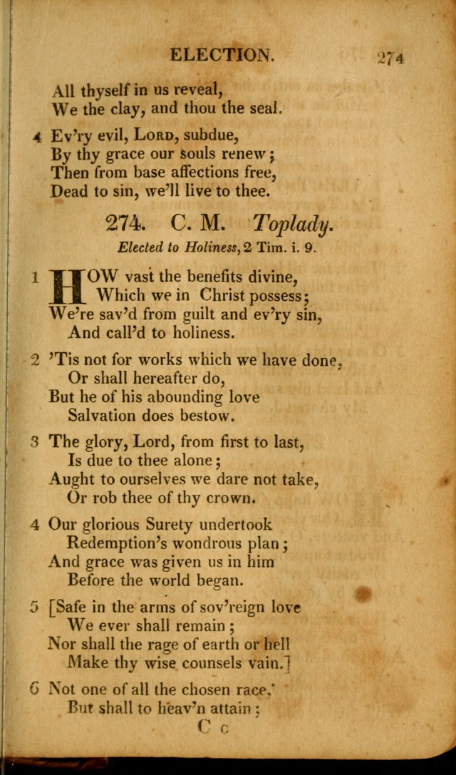 A New Selection of Nearly Eight Hundred Evangelical Hymns, from More than  200 Authors in England, Scotland, Ireland, & America, including a great number of originals, alphabetically arranged page 306