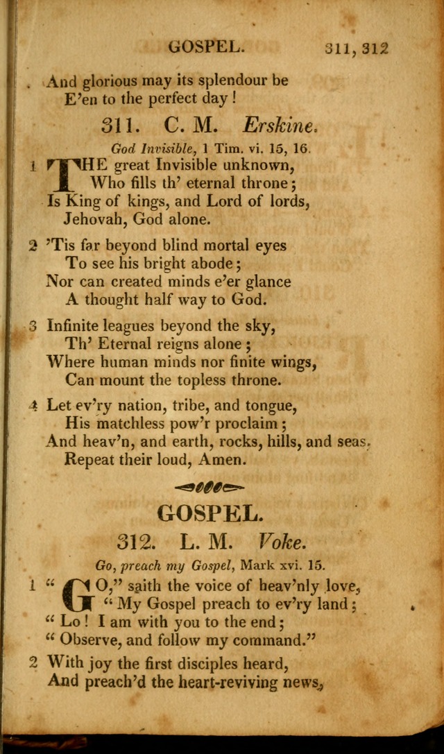 A New Selection of Nearly Eight Hundred Evangelical Hymns, from More than  200 Authors in England, Scotland, Ireland, & America, including a great number of originals, alphabetically arranged page 334