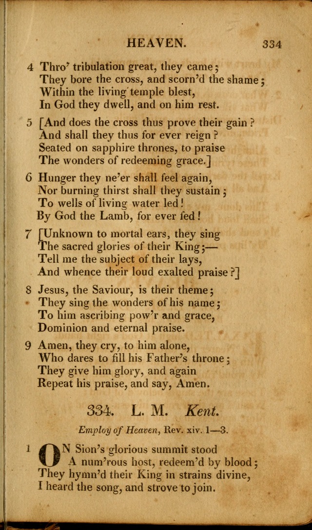 A New Selection of Nearly Eight Hundred Evangelical Hymns, from More than  200 Authors in England, Scotland, Ireland, & America, including a great number of originals, alphabetically arranged page 354