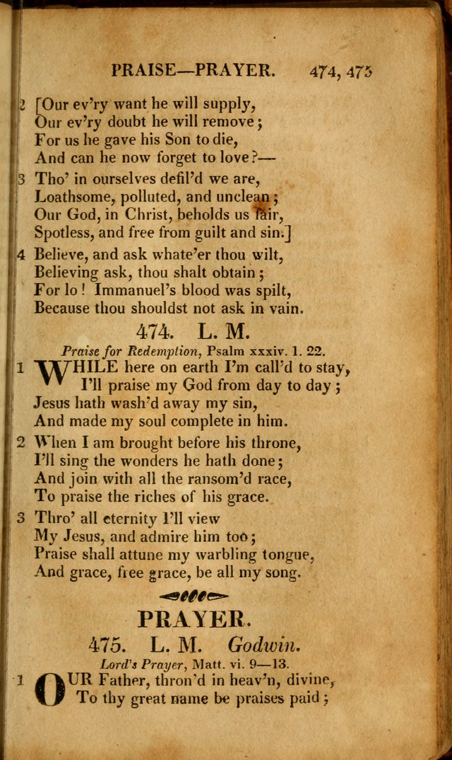 A New Selection of Nearly Eight Hundred Evangelical Hymns, from More than  200 Authors in England, Scotland, Ireland, & America, including a great number of originals, alphabetically arranged page 484