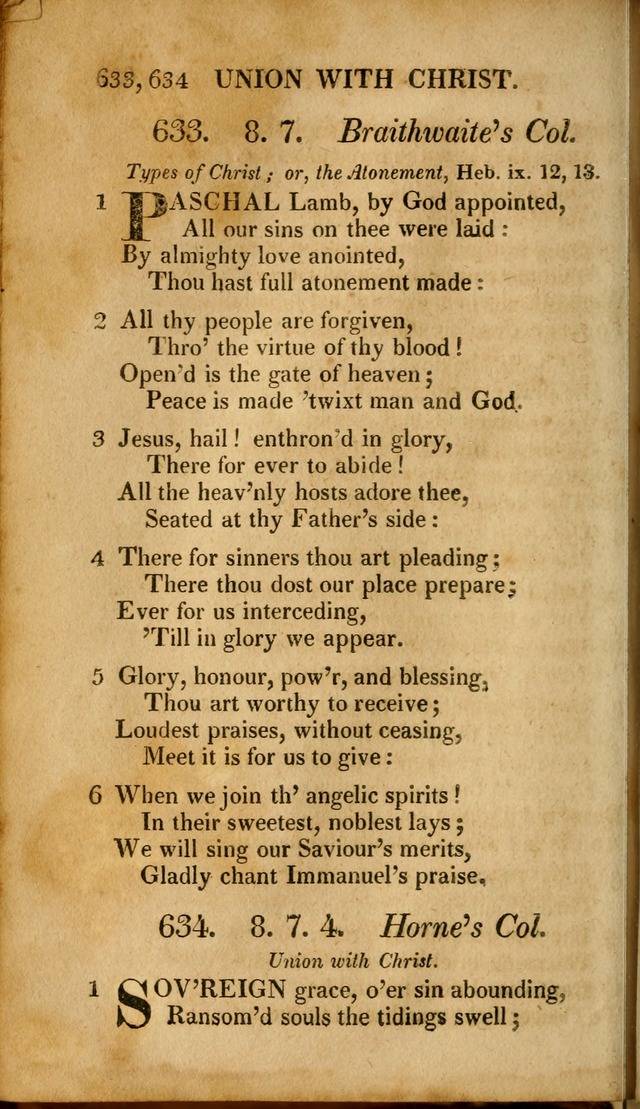 A New Selection of Nearly Eight Hundred Evangelical Hymns, from More than  200 Authors in England, Scotland, Ireland, & America, including a great number of originals, alphabetically arranged page 623