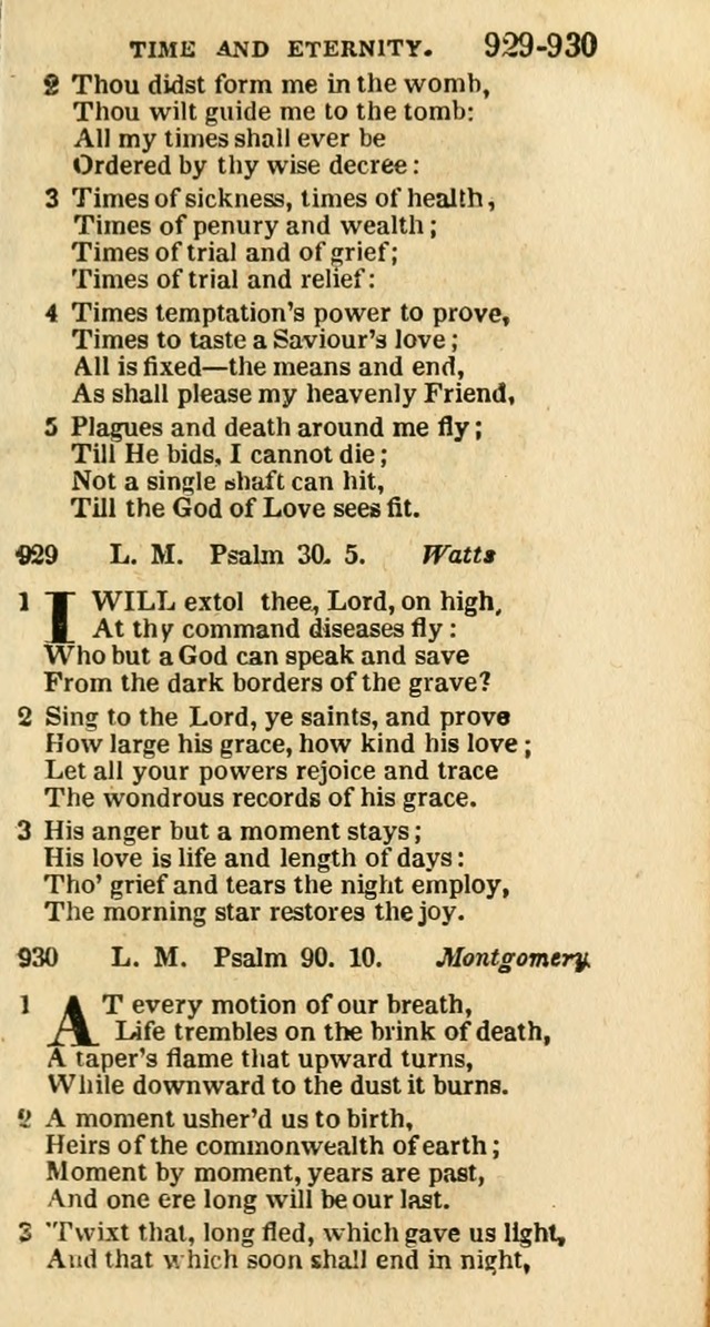 A New Selection of Psalms, Hymns and Spiritual Songs: from the best authors; designed for the use of conference meetings, private circles, and congregations (21st ed. with an appendix) page 511