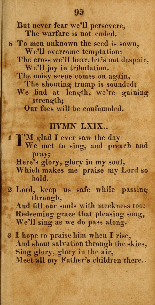 A New Selection of Hymns: compiled from various authors: with a number of original hymns that have never before appeared in print page 95