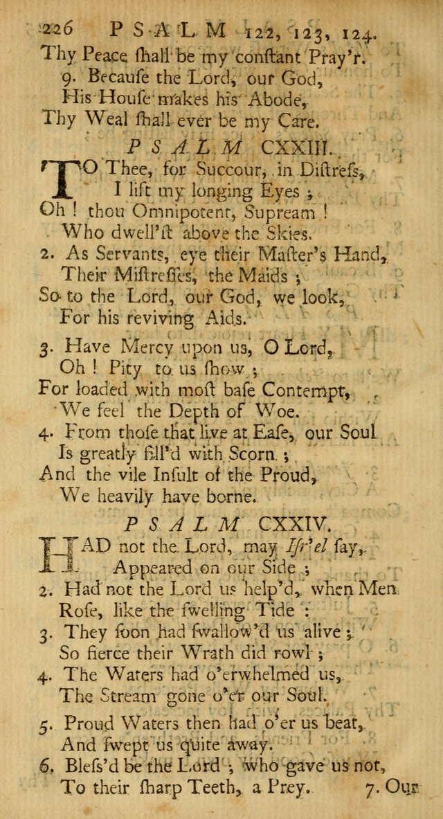 A New Version of the Psalms of David: Fitted to the Tunes Used in the Churches, With Several Hymns Out of the Old, and New, Testament page 237