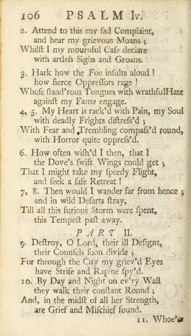 A New Version of the Psalms of David: Fitted to the Tunes Used in Churches page 106