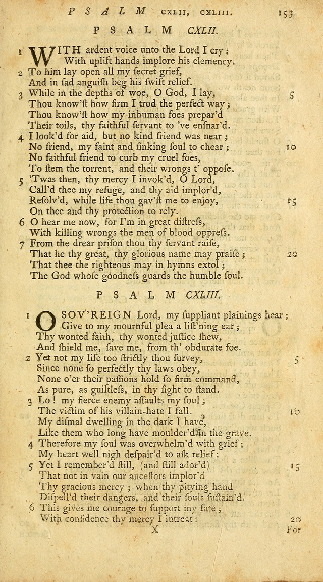 New Version of the Psalms of David page 155