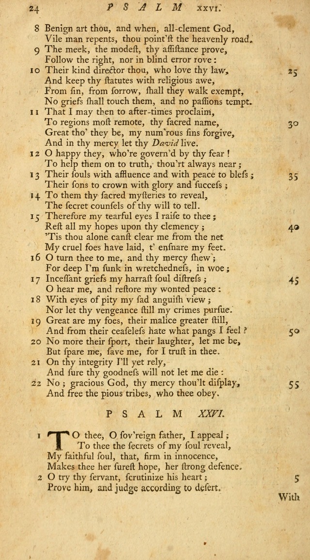 New Version of the Psalms of David page 24