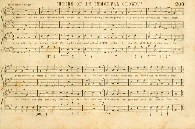 The New York Choralist: a new and copious collection of Psalm and hymn tunes adapted to all the various metres in general use with a large variety of anthems and set pieces page 233