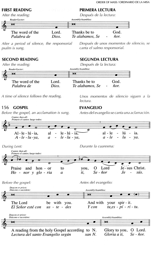 Oramos Cantando = We Pray In Song page 158