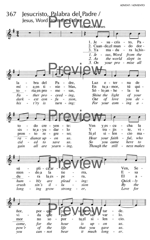 Oramos Cantando = We Pray In Song page 314