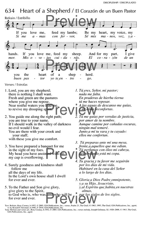 Oramos Cantando = We Pray In Song page 687