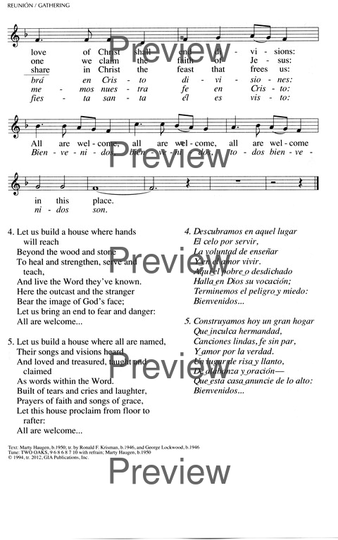 Oramos Cantando = We Pray In Song page 754