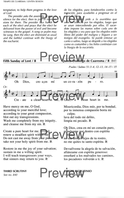 Oramos Cantando = We Pray In Song page 964