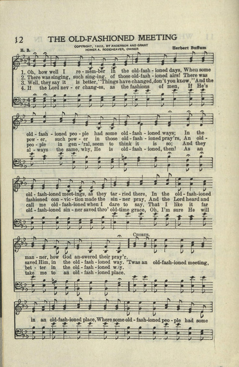 Old Fashioned Revival Hour Songs page 10
