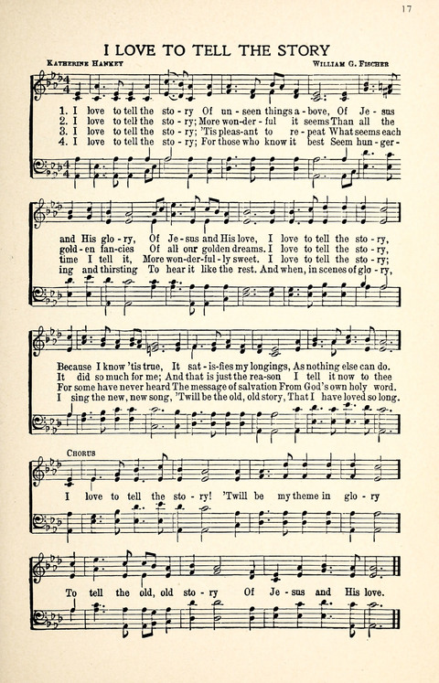 Old Fashioned Gospel Songs No. 1 page 15