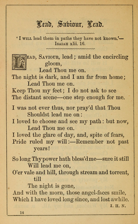 One Hundred Choice Hymns: in large type page 14