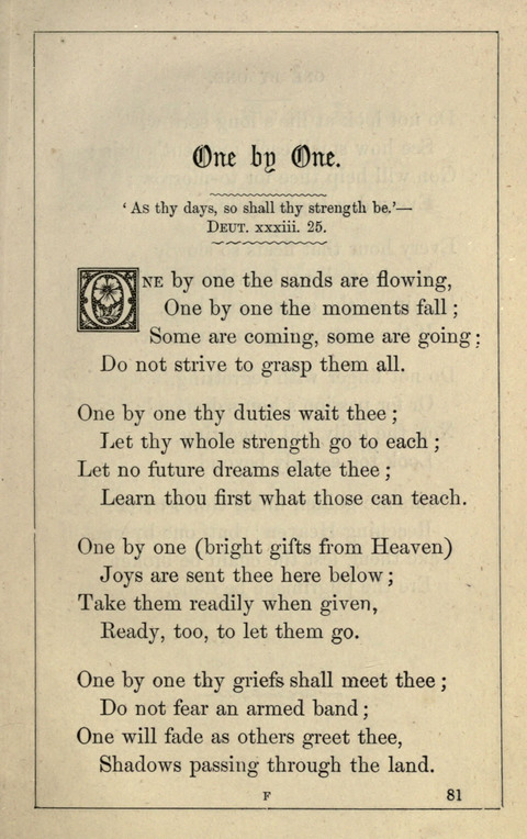 One Hundred Choice Hymns: in large type page 81