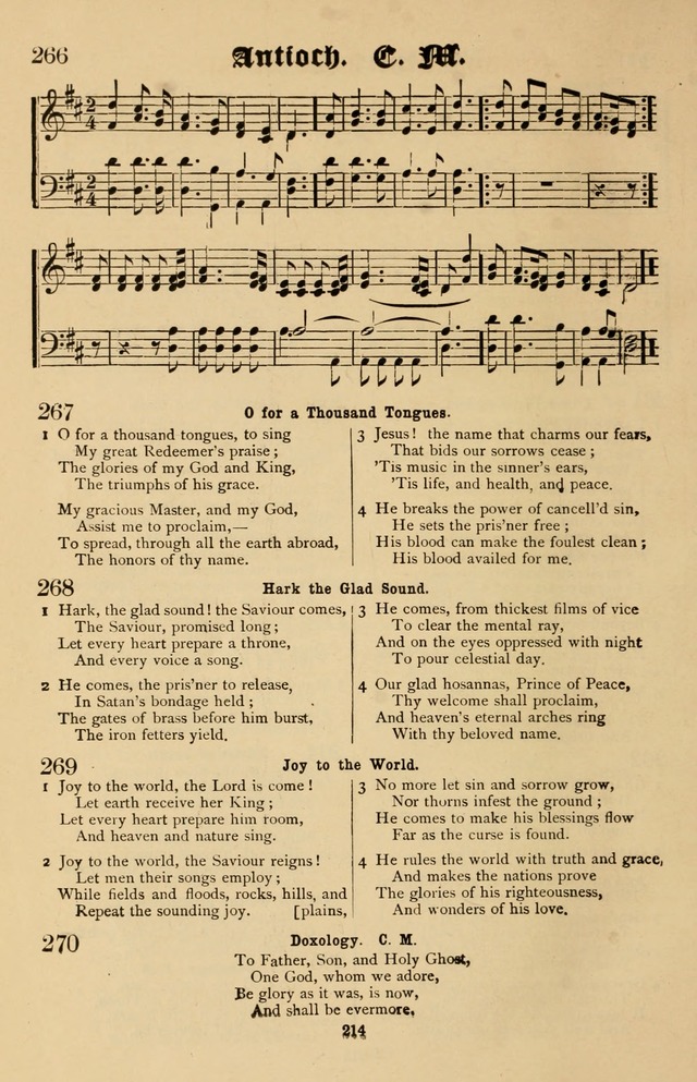Our Hymns: compiled for use in the services of the Baptist Temple page 214