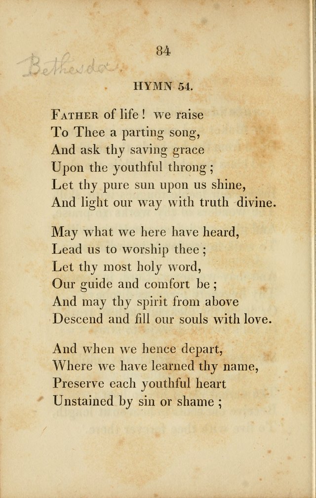 Original Hymns for Sabbath Schools page 77