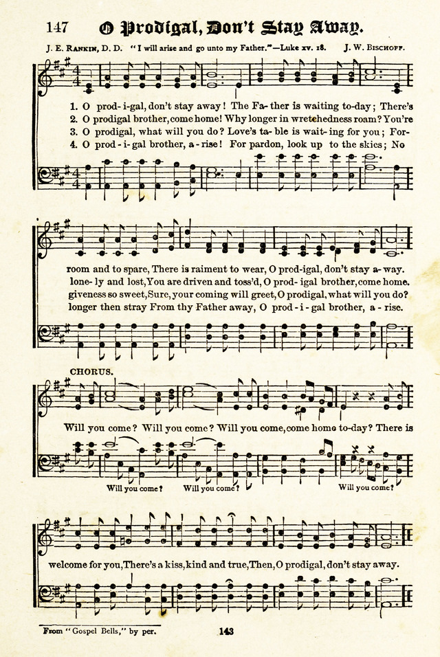 On Joyful Wing : A Book of Praise and Song page 141