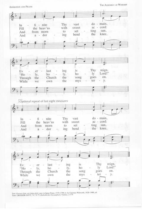 One Lord, One Faith, One Baptism: an African American ecumenical hymnal page 100