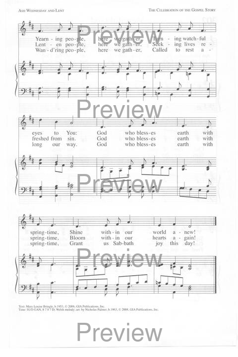 One Lord, One Faith, One Baptism: an African American ecumenical hymnal page 476