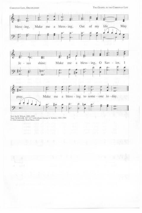 One Lord, One Faith, One Baptism: an African American ecumenical hymnal page 716