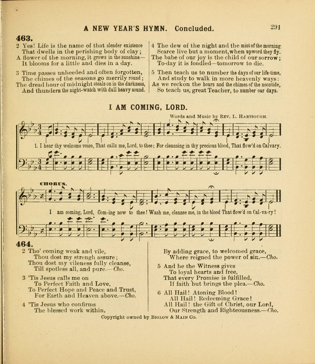 Our New Hymnal page 291