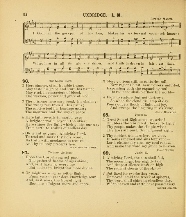 Our New Hymnal page 54