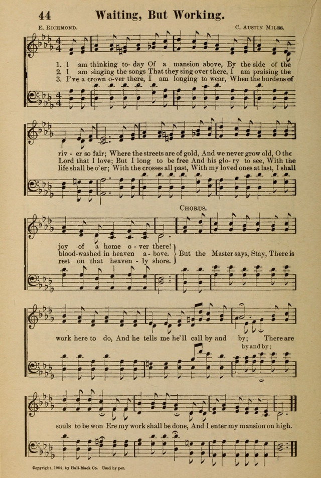 The Old Story in Song page 44