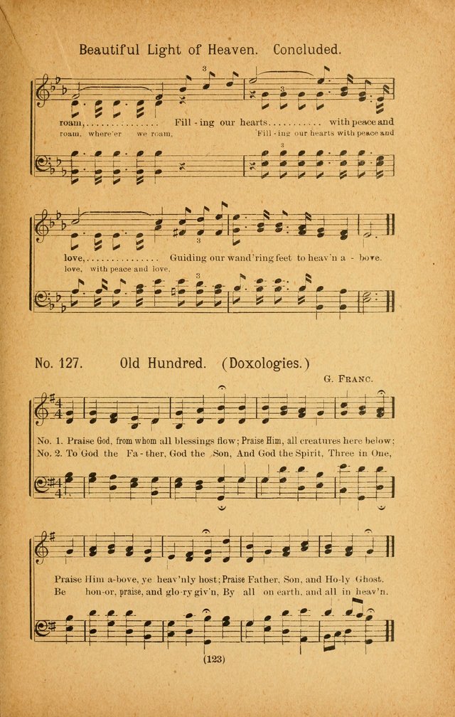 Onward and Upward No. 2: a collection of gospel songs and hymns for Sunday-schools, Endeavor societies, Epworth leagues, devotional meetings, chapel exercises, revivals, etc. page 13