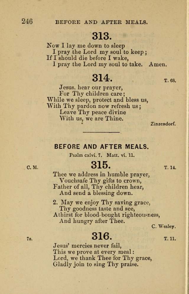 Offices of Worship and Hymns: principally for use in schools. with an appendix of tunes (2nd and rev. ed.) page 246