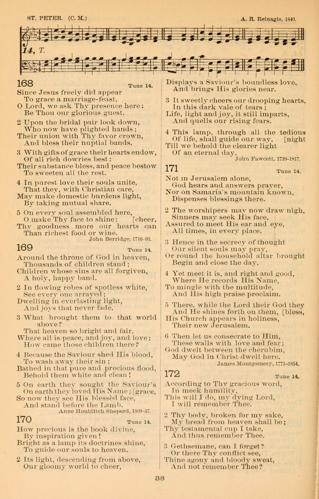 Offices of Worship and Hymns: with tunes, 3rd ed., revised and enlarged page 109