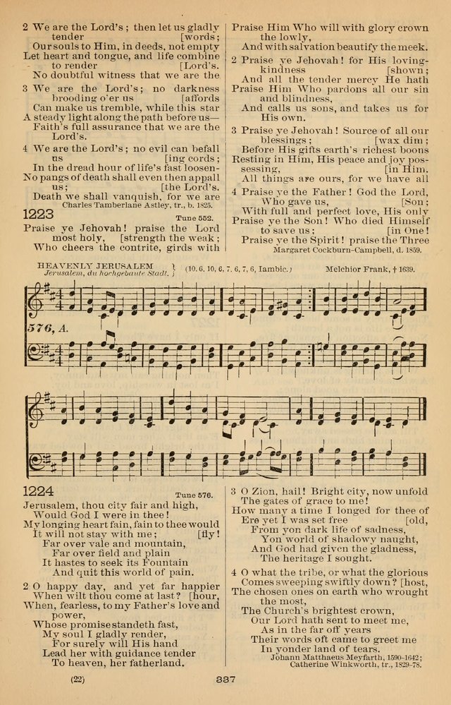 Offices of Worship and Hymns: with tunes, 3rd ed., revised and enlarged page 410