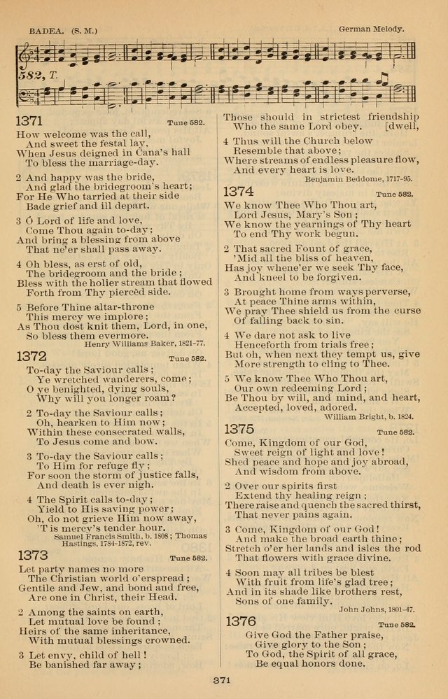Offices of Worship and Hymns: with tunes, 3rd ed., revised and enlarged page 444