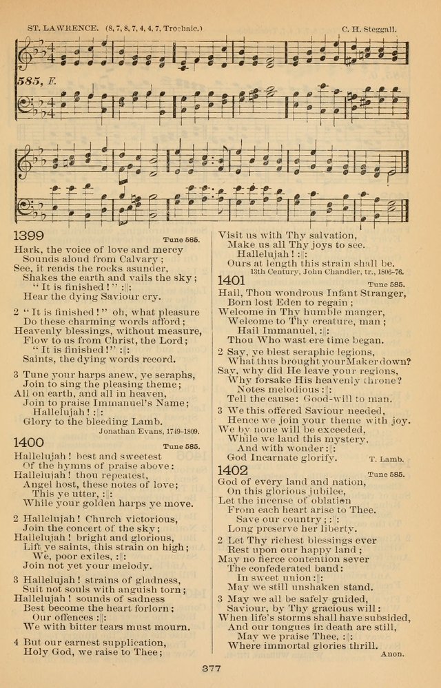 Offices of Worship and Hymns: with tunes, 3rd ed., revised and enlarged page 450