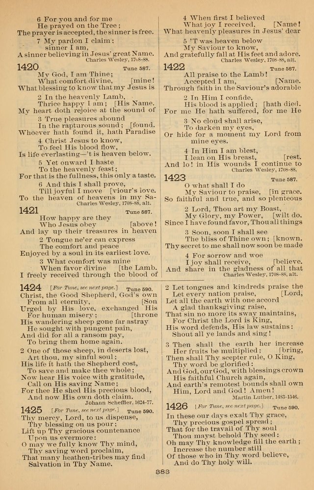 Offices of Worship and Hymns: with tunes, 3rd ed., revised and enlarged page 456